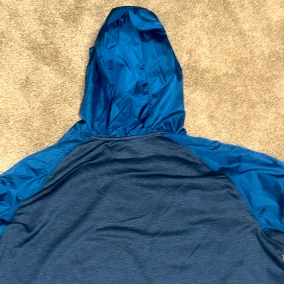 EUC Men’s Under Armour Petrol Blue Tech Terry Hoodie 1327405 Size XXL - Picture 11 of 12